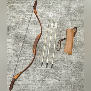 Bow and Arrow Set with Quiver